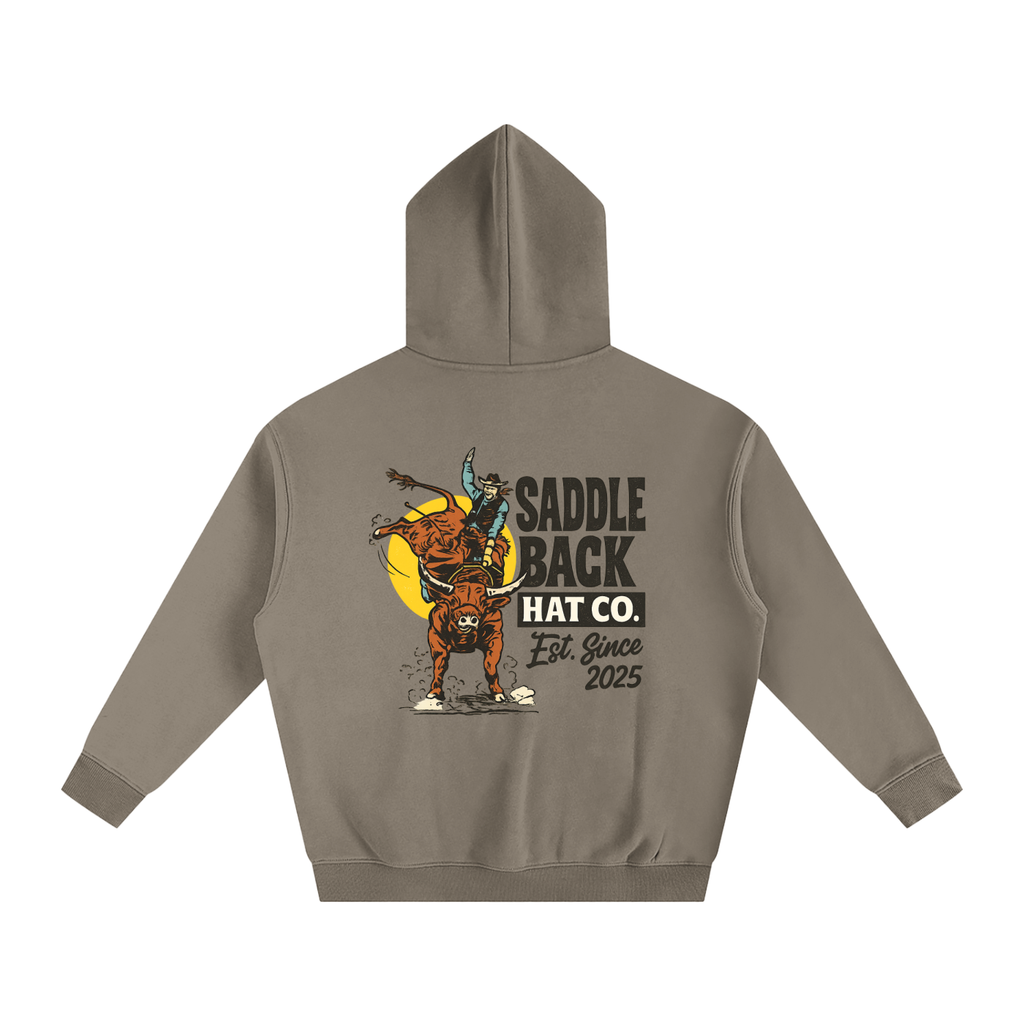 Sunset Rodeo Oversize Fleeced Hoodie