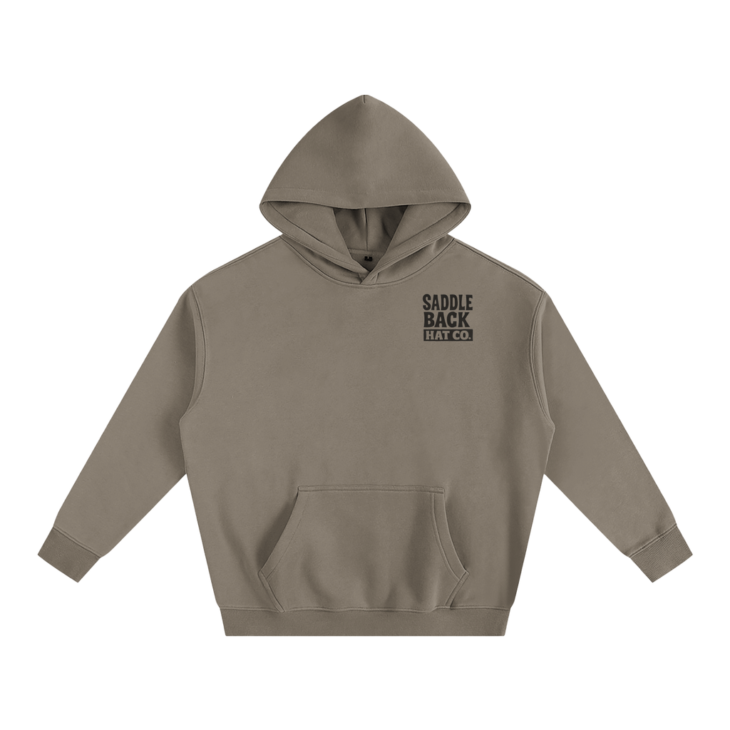 Sunset Rodeo Oversize Fleeced Hoodie