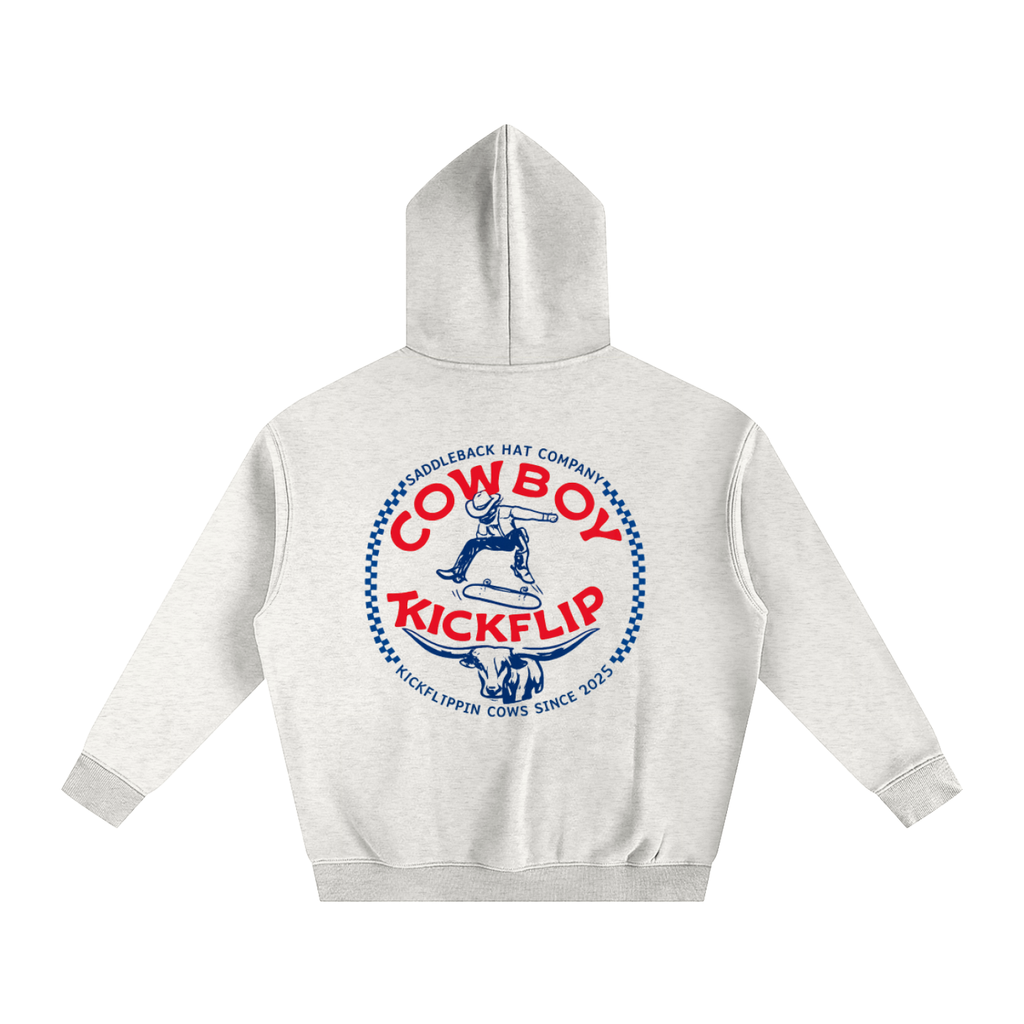 Cowboy Kickflip Oversize Fleeced Hoodie